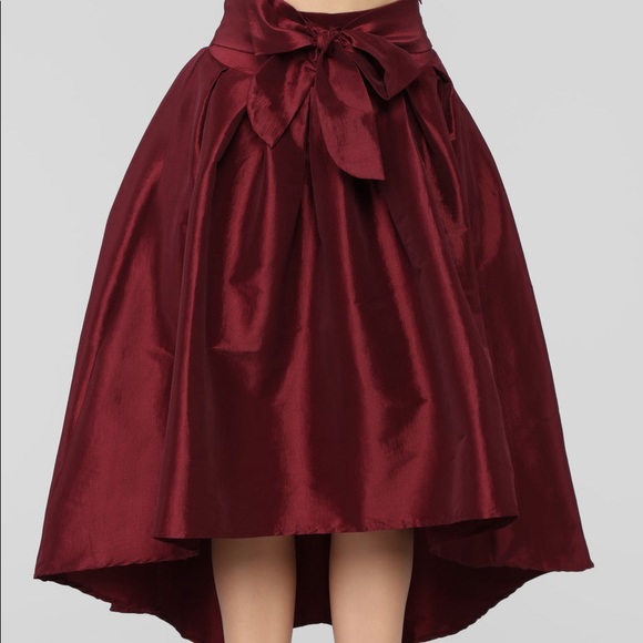 Black high low skirt - Picture 9 of 11